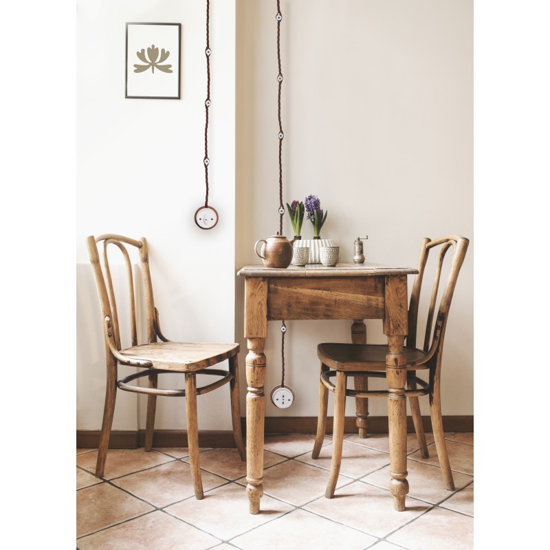 C'era Una Volta 7776 Delux | Placca In Porcellana Con Presa Bipasso E - Foto 10