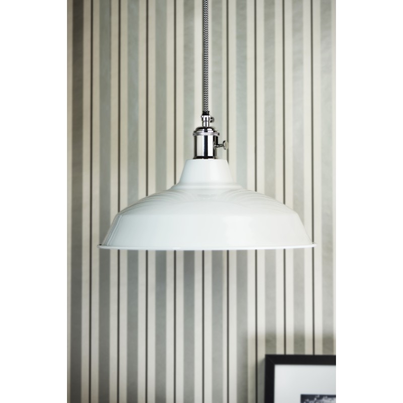 Riflettore industriale bianco