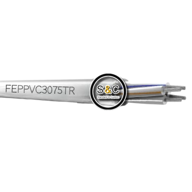 CAVO con ISOLAMENTO FEP/GUAINA PVC  3G 0,75 Standard & Custom