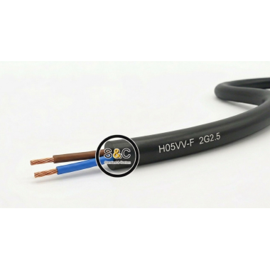 Cavo H05VV-F flessibile multipolare PVC CPR Eca | Standard & Custom